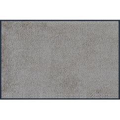 wash+dry 007418 Türmatte Dekorative Fußmatte Drinnen Rechteckig Grau, Farbe: Grau