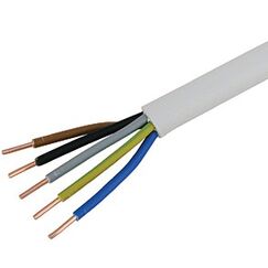 Steffen 02 6020 S Elektrisches Kabel 33 m Weiß