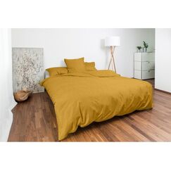 Night Fashion Edi Bettbezug Gelb Baumwolle 160 x 210 cm
