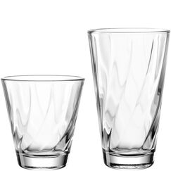 LEONARDO Twist Becher Set 6 x 215 ml + 6 x 300 ml
