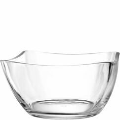 LEONARDO 024409 Speiseschüssel Schüssel-Set 3 l Quadratisch Glas Transparent 1 Stück(e)