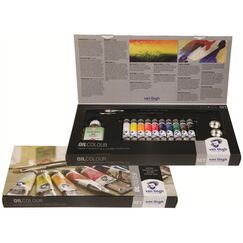 Van Gogh 02820415 Ölfarbe 20 ml Tube Schwarz, Blau, Grün, Rot, Rose, Umbra, Weiß, Gelb