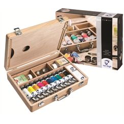 Van Gogh 02840510 Ölfarbe 40 ml Tube Schwarz, Blau, Grün, Rot, Rose, Umbra, Weiß, Gelb