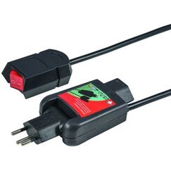Steffen 0301598 1 Verlängerungskabel 2 m 1 AC-Ausgänge Schwarz