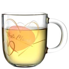LEONARDO Emozione Tasse Transparent Universal 1 Stück(e), Farbe: Transparent