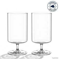 LEONARDO Trinkglas auf Fuß BASSO 350 ml 2er-Set