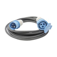 Steffen 037020462 05 16 1 Stromkabel Schwarz, Blau 5 m CEE16/3