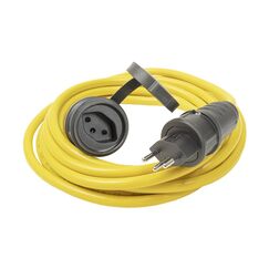 Steffen 037020462 20 13 1 Stromkabel Schwarz, Gelb 20 m T12 T13