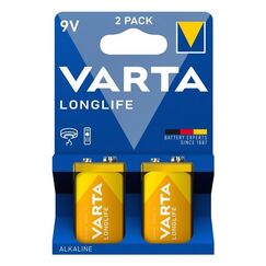 Varta Longlife Einwegbatterie 9V Alkali