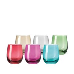 LEONARDO 047289 Wasserglas Mehrfarbig 6 Stück(e)