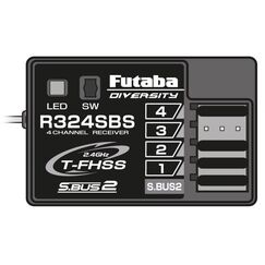 Futaba R324SBS RC-Modellbau ersatzteil & zubehör Receiver