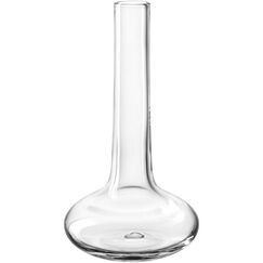 LEONARDO ARIA Vase Rübenförmige Vase Glas Transparent
