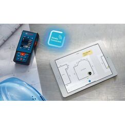 Bosch GLM 100-25 C Professional Schwarz, Blau, Rot 4x 0,08 - 100 m