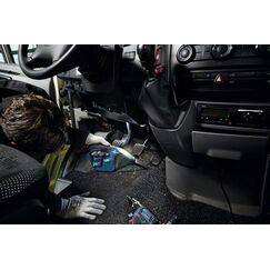 Bosch GAS 10,8 V-LI Handstaubsauger Blau Beutellos