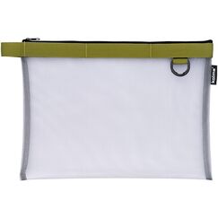 Kolma 08.201.01 Etui Weiches Federmäppchen Nylon Olive, Transparent