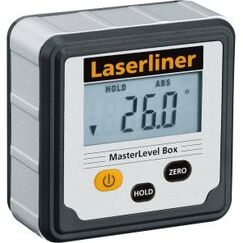 Laserliner MasterLevel Box Wasserwaage Schwarz, Grau