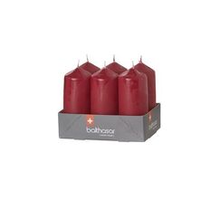 Balthasar 082653.002 Wachskerze Zylinder Rot 6 Stück(e)