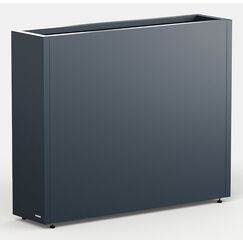 Herstera Metal Planter Divider Draußen Pflanzgefäß Freistehend Galvanisiertes Stahl Anthrazit
