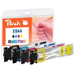 Peach 320732 Druckerpatrone 4 Stück(e) Kompatibel Schwarz, Cyan, Magenta, Gelb