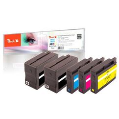 Peach 0F319884 Druckerpatrone 5 Stück(e) Schwarz, Cyan, Magenta, Gelb