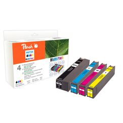 Peach PI300-750 Druckerpatrone 4 Stück(e) Kompatibel Hohe (XL-) Ausbeute Schwarz, Cyan, Magenta, Gelb