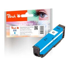 Peach Tintenpatrone cyan kompatibel zu Epson No. 33 c, T3342