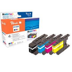 Peach PI500-217 Druckerpatrone 4 Stück(e) Kompatibel Standardertrag Schwarz, Cyan, Magenta, Gelb