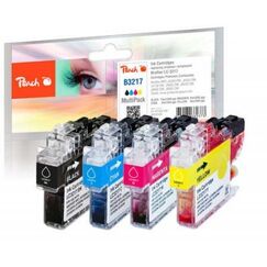 Peach 320348 Druckerpatrone 4 Stück(e) Schwarz, Cyan, Magenta, Gelb