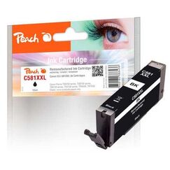 Peach Tintenpatrone XXL foto schwarz kompatibel zu Canon CLI-581XXL bk