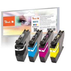 Peach PI500-266 Druckerpatrone 4 Stück(e) Kompatibel Schwarz, Cyan, Magenta, Gelb