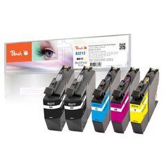 Peach PI500-267 Druckerpatrone 5 Stück(e) Kompatibel Schwarz, Cyan, Magenta, Gelb