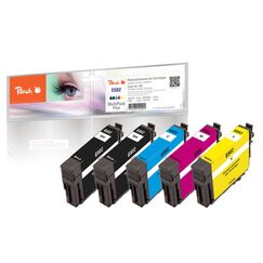 Peach PI200-835 Druckerpatrone 5 Stück(e) Kompatibel Schwarz, Cyan, Magenta, Gelb
