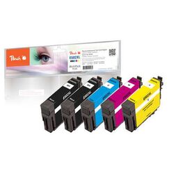 Peach 320877 Druckerpatrone 5 Stück(e) Kompatibel Hohe (XL-) Ausbeute Schwarz, Cyan, Magenta, Gelb