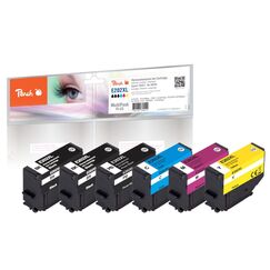 Peach PI200-774 Druckerpatrone 6 Stück(e) Kompatibel Hohe (XL-) Ausbeute Schwarz, Cyan, Magenta, Foto schwarz, Gelb