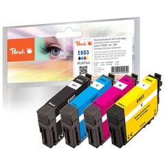 Peach 321145 Druckerpatrone 4 Stück(e) Kompatibel Standardertrag Schwarz, Cyan, Magenta, Gelb