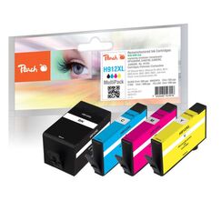 Peach PI300-977 Druckerpatrone 4 Stück(e) Kompatibel Hohe (XL-) Ausbeute Schwarz, Cyan, Magenta, Gelb