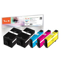 Peach PI300-978 Druckerpatrone 5 Stück(e) Kompatibel Schwarz, Cyan, Magenta, Gelb