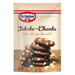 Dr. Oetker 1-46-196100 Backstreusel & -riegel Weiße Schokoladenchips