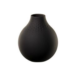 Villeroy & Boch 10-1682-5516 Vase Becherförmige Vase Porzellan Schwarz