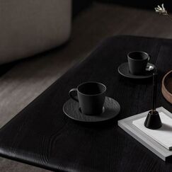 Villeroy & Boch 10-4239-1310 Untertasse Porzellan Schwarz, Grau 1 Stück(e)