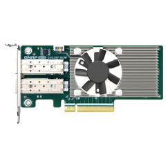 QNAP QXG-25G2SF-BCM Netzwerkkarte Eingebaut Faser 25000 Mbit/s