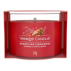 Yankee Candle Sparkling Cinnamon Wachskerze Zylinder Rot 1 Stück(e)
