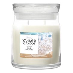 Yankee Candle Sun & Sand Wachskerze Rund Blume Weiß 1 Stück(e)