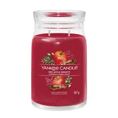 Yankee Candle Red Apple Wreath Wachskerze Zylinder Fruchtig Rot 1 Stück(e)