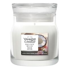 Yankee Candle Coconut Beach Wachskerze Rund Weiß 1 Stück(e)