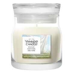 Yankee Candle Clean Cotton Wachskerze Rund Baumwolle Weiß 1 Stück(e)