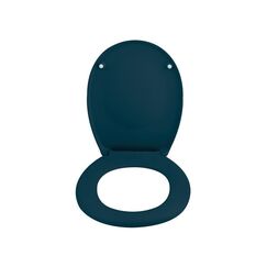 Spirella 10.21301 Toilettensitz Harter Toilettensitz ABS, Duroplast Farbe Petrol