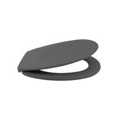 Spirella 10.21303 Toilettensitz Harter Toilettensitz ABS, Duroplast Grau