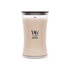 WoodWick Crystal Ginger Wachskerze Zylinder Ingwer Beige 1 Stück(e)
