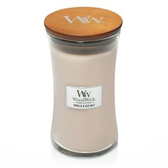 WoodWick 93191 Wachskerze andere Jasmin, Meersalz, Vanille Weiß 1 Stück(e)